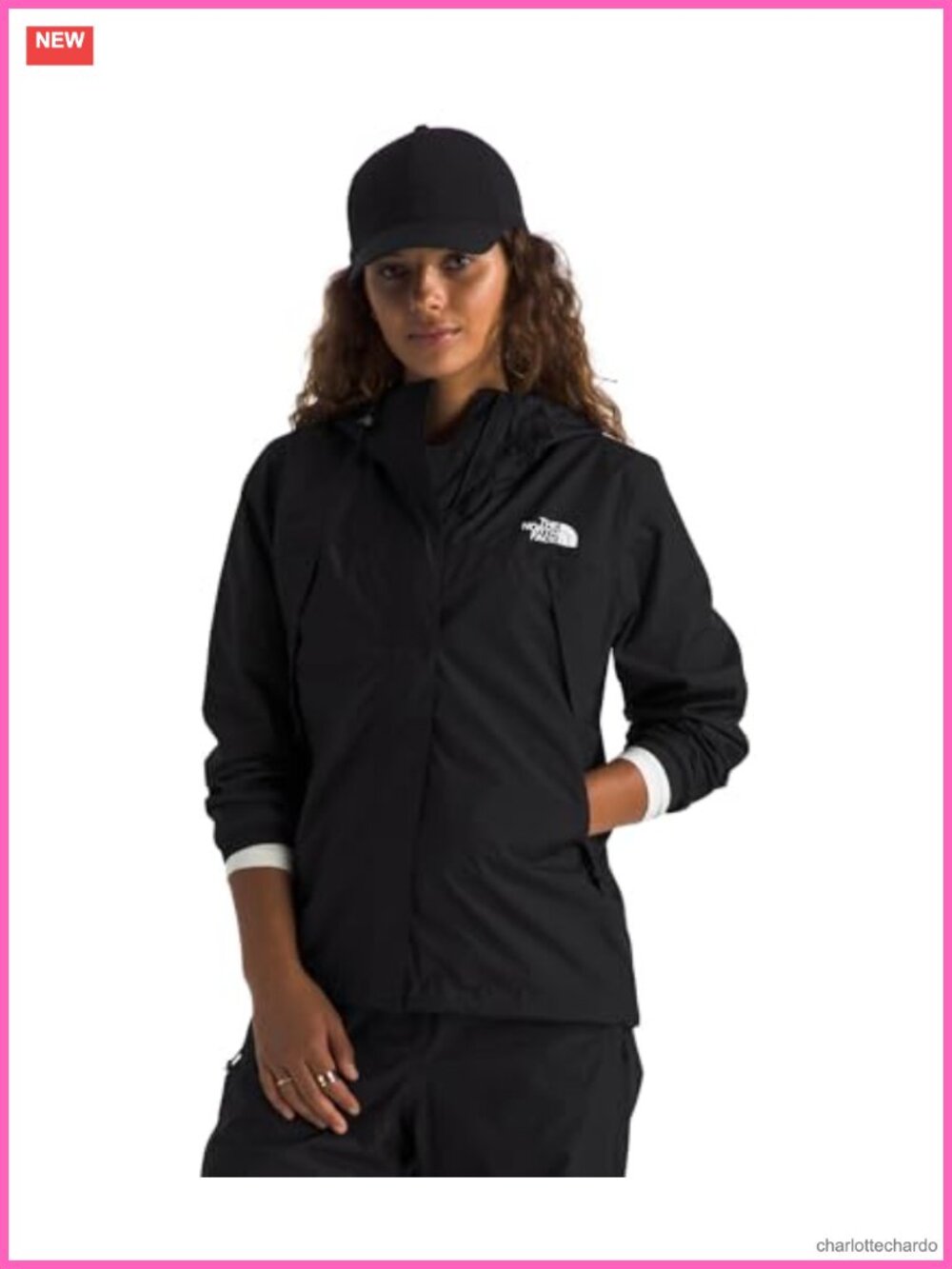 Waterproof Breathable Rain Jacket with Adjustable Hood